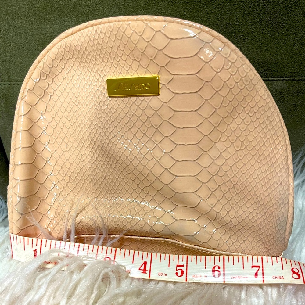 New Shiseido cosmetics bag.  One size.